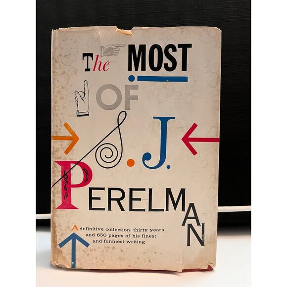 The Most of S.J. Perelman - Simon & Schuster HC DJ - Picture 1 of 8